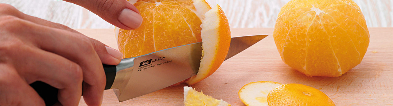 Orangen filetieren Header
