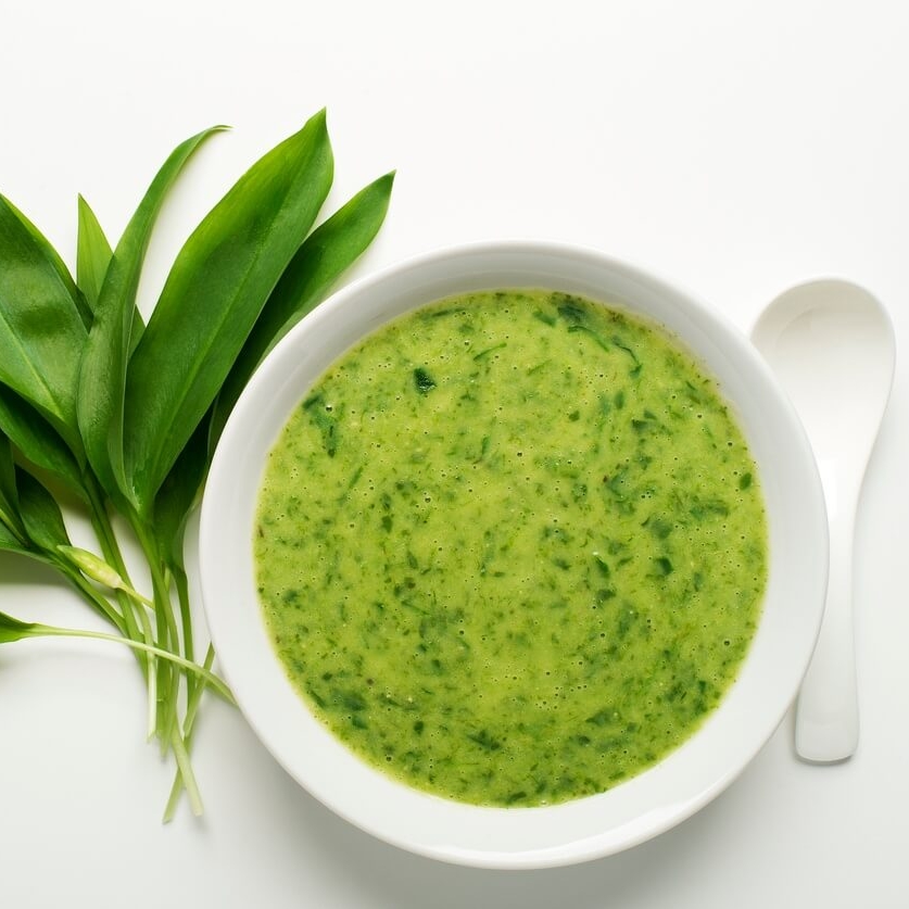 Bärlauch-Suppe – so schmeckt der Frühling!