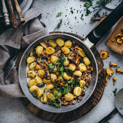 Gnocchi Pilzpfanne