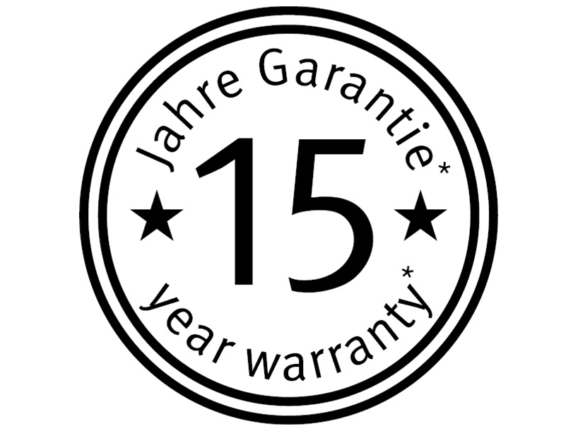 5 year warranty